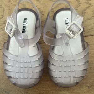 Mini Melissa Clear Jelly Sandals Toddler/Walker